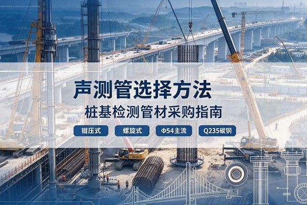 田家庵声测管选型标准
